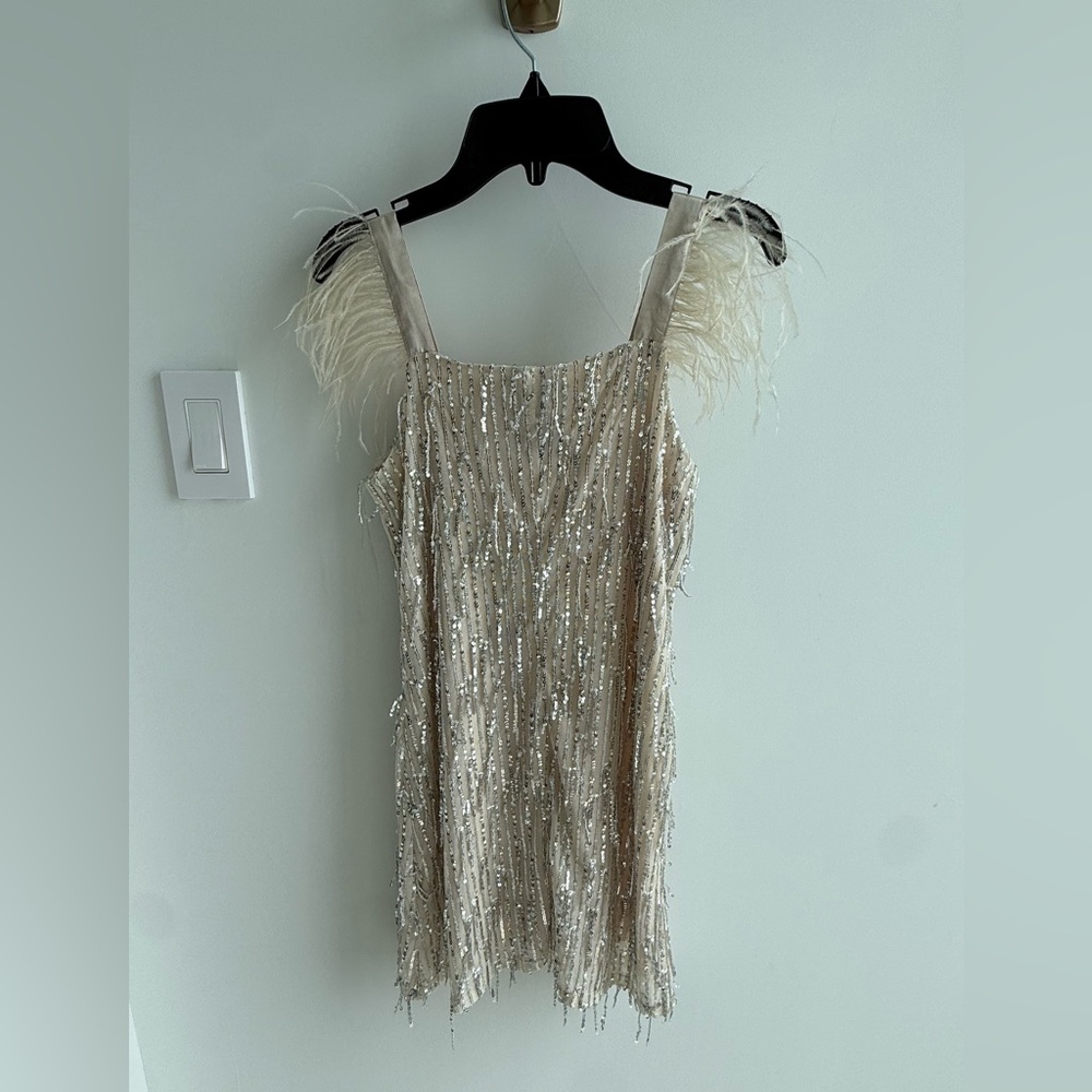 Elegant Cream Kids Formal Dress